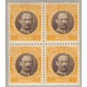 DWI. 1907-08. 50 bit. i 4-blok,  AFA nr. 43 **