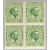 DWI. 1915-16. 5 bit. i 4-blok, med varianter AFA nr. 44 **