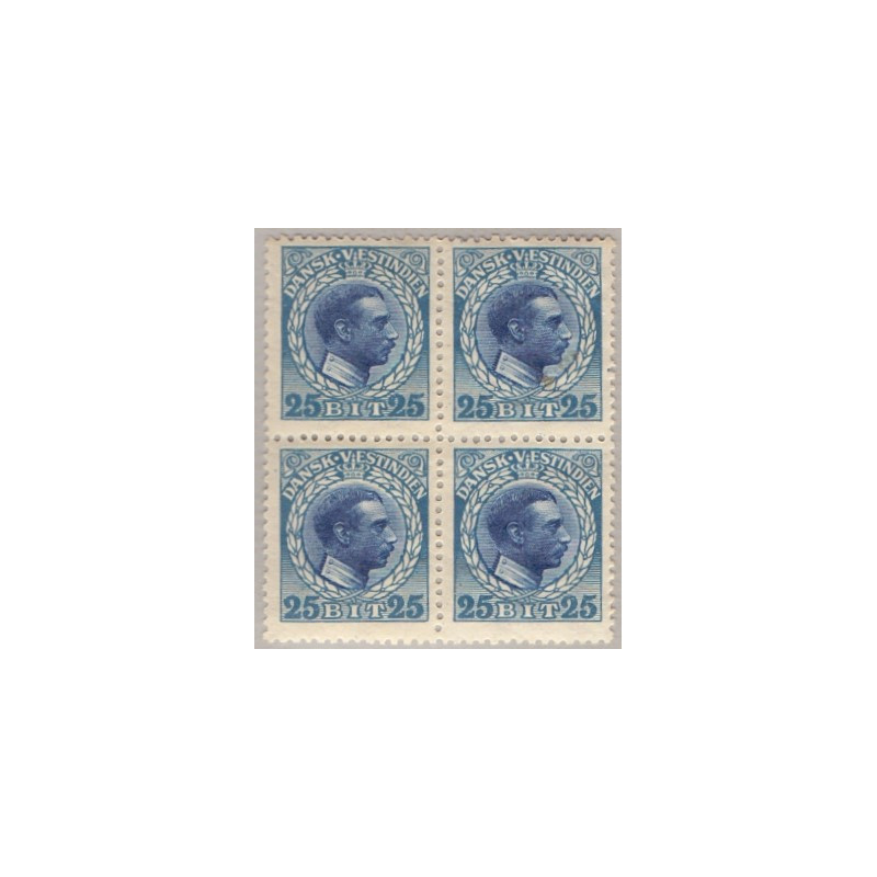 DWI. 1915-16. 25 bit. i 4-blok, AFA nr. 48 **/*