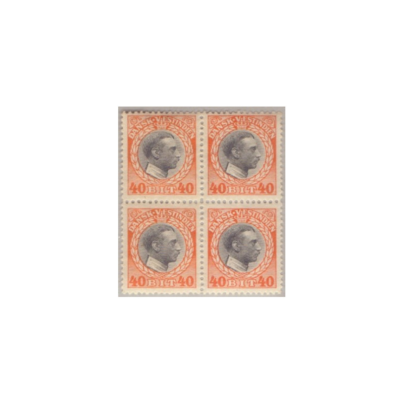 DWI. 1915-16. 40 bit. i 4-blok, AFA nr. 50 **/*