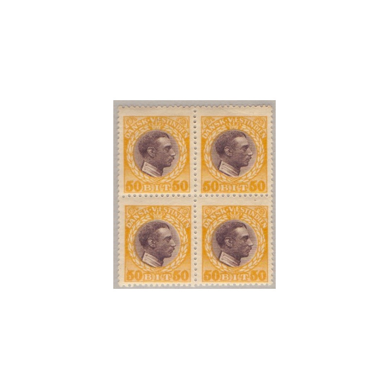 DWI. 1915-16. 50 bit. i 4-blok, AFA nr. 51 **/*