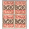 DWI. PORTO. 1905. 30bit. 4-blok. AFA nr. 3 **
