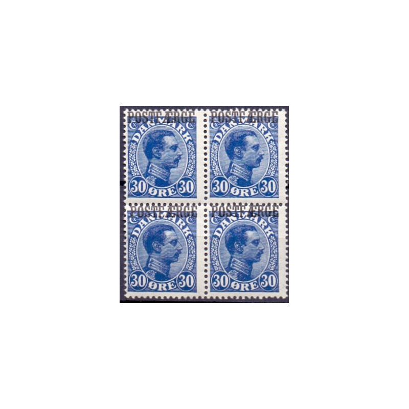 Danmark. Postfærge. 1922-26. 30 Øre, med forskudt overtryk. AFA nr. 9 **