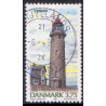 1996. To Fyrtårne med forskudt sort farve. Variant. AFA nr. 1124-25 st.