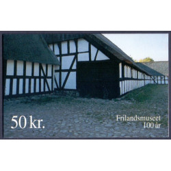 Danmark frimærkehæfte 1996. Thorvald Bindesbøll AFA S85