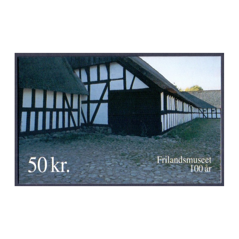 Danmark frimærkehæfte 1996. Thorvald Bindesbøll AFA S85
