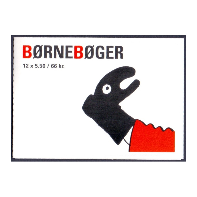 Danmark frimærkehæfte 2010. Børnebøger AFA S189
