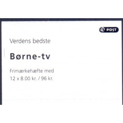 Danmark frimærkehæfte 2011 Børne-tv AFA S201