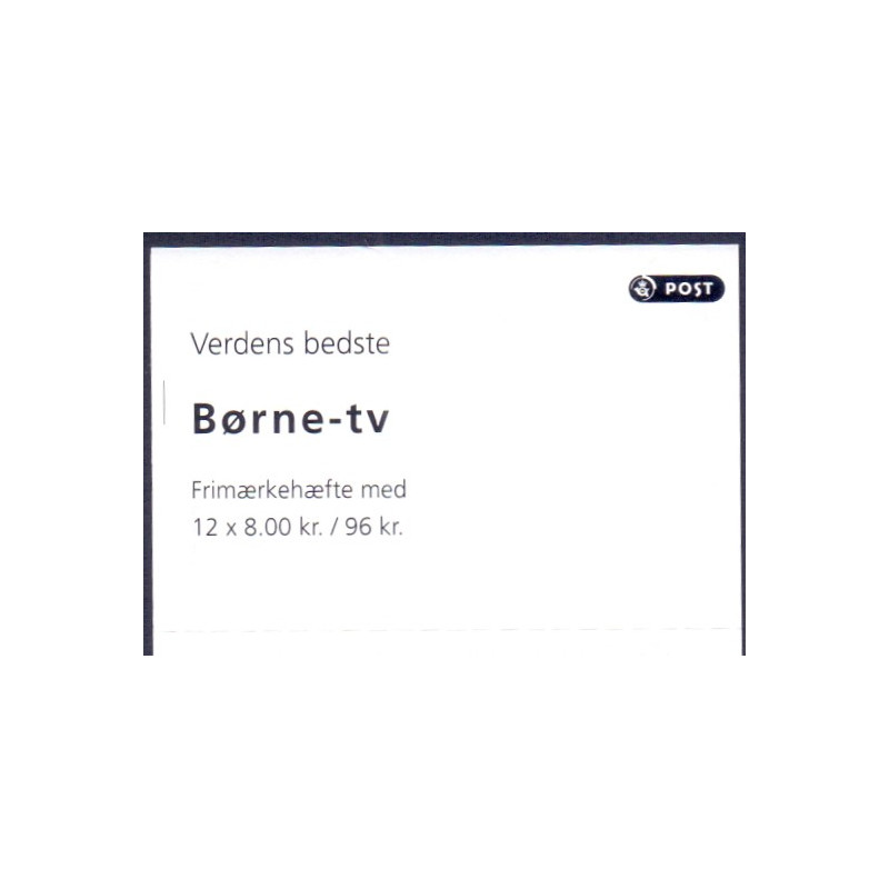 Danmark frimærkehæfte 2011 Børne-tv AFA S201