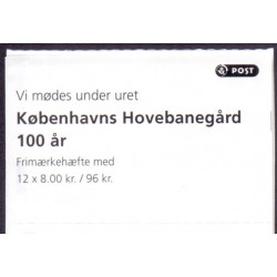 Danmark frimærkehæfte 2011. Hovedbanegården AFA S202