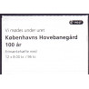 Danmark frimærkehæfte 2011. Hovedbanegården AFA S202