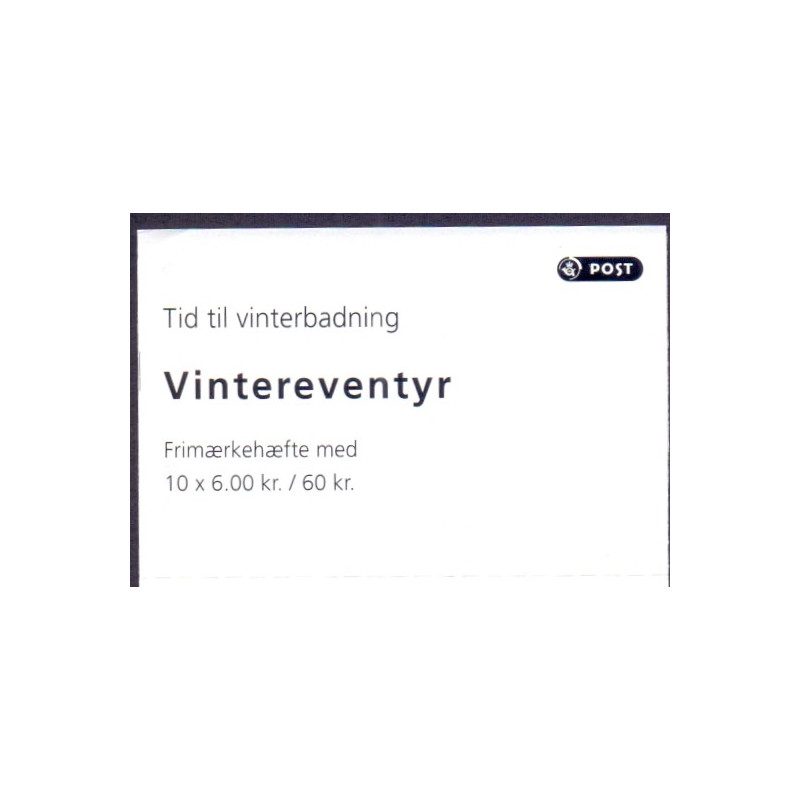 Danmark frimærkehæfte 2011. Vintereventyr II AFA S203
