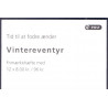Danmark frimærkehæfte 2011. Vintereventyr II AFA S204