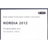 Danmark frimærkehæfte 2012. Nordia AFA S205