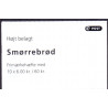 Danmark frimærkehæfte 2012. Smørrebrød AFA S210