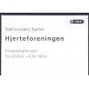 Danmark frimærkehæfte 2012. Hjerteforeningen AFA S211