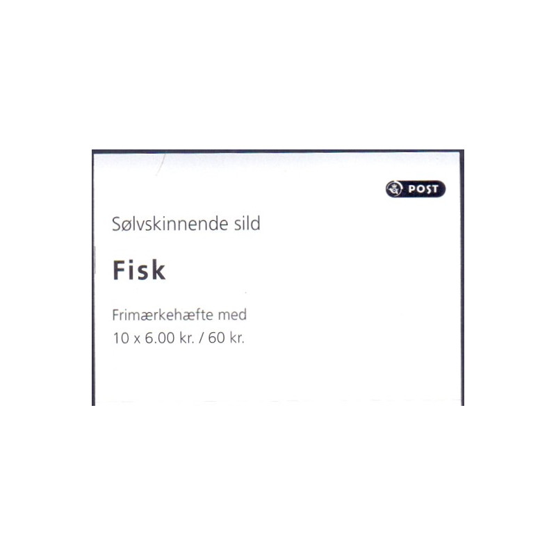 Danmark frimærkehæfte 2013 Fisk S215
