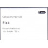 Danmark frimærkehæfte 2013 Fisk S215