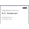 Danmark frimærkehæfte 2013 H.C. Andersen S222