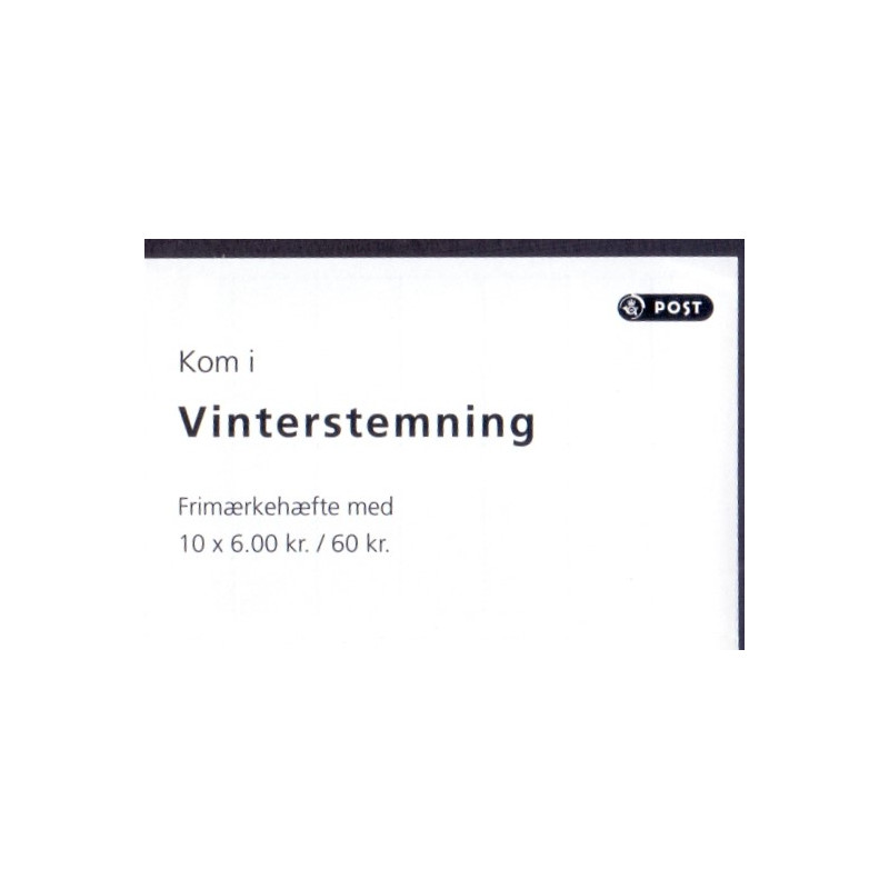 Danmark frimærkehæfte 2013 Vinterstemning S223