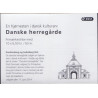 Danmark frimærkehæfte 2014 Danske herregårde S237