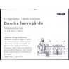 Danmark frimærkehæfte 2014 Danske herregårde S238