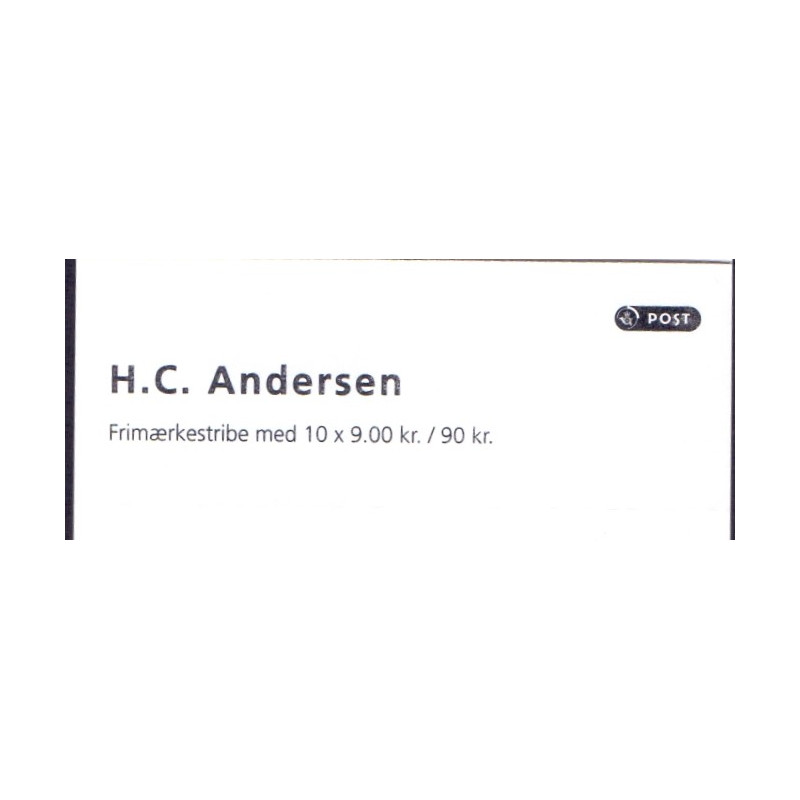 Danmark frimærkehæfte H. C. Andersen S244