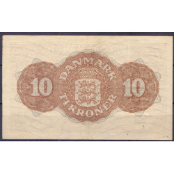 Danmark. 10 kr. Sieg 120 DOP 129 Pick 36 1944-BV Kv. 01
