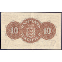 Danmark. 10 kr. Sieg 120 DOP 129 Pick 36 1944-BV Kv. 01