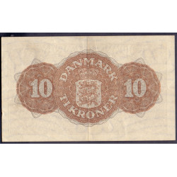 Danmark. 10 kr. Sieg 120 DOP 129 Pick 36 1944-BV Kv. 01