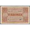 Danmark. 10 kr. Sieg 120 DOP 129 Pick 36 1944-BV Kv. 01