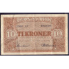 Danmark. 10 kr. Sieg 120 DOP 129 Pick 36 1944-BV Kv. 01