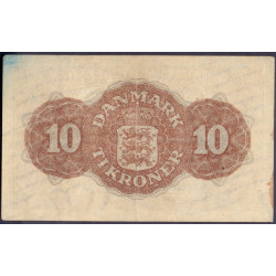 Danmark. 10 kr. Sieg 120 DOP 129 Pick 36 1944-BV Kv. 01