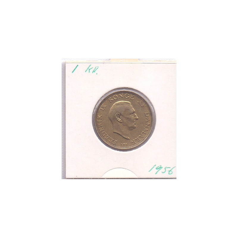 1 Kr. Fred. IX. 1956 i en middelgod kvalitet for type og årstal.