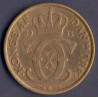 2 kr. Chr. X. 1925 i en middelgod kvalitet for type og årstal.