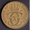 2 kr. Chr. X. 1940 i en middelgod kvalitet for type og årstal.