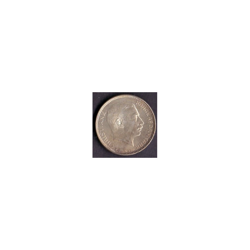 1 kr. Chr. X. 1916 i en middelgod kvalitet for type og årstal.