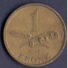1kr. Chr. X. 1943 i en middelgod kvalitet for type og årstal.