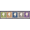 Island. 1911. Jón Sigurdsson AFA nr. 63-67 **    postfrisk st. stemplet FDC