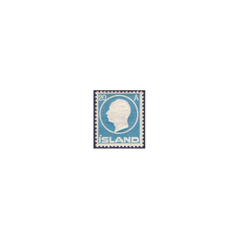 Island. 1912. Frederik VIII, 20 Aur AFA nr. 71 **  postfrisk st. stemplet FDC