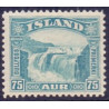 Island. 1931-32. Gullfoss 75 Aur. AFA nr. 155  **  postfrisk st. stemplet FDC
