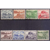 Island. 1950. Folkerhverv, komplet sæt. AFA nr. 264-271 **  postfrisk st. stemplet FDC