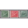 Island. 1943. Sluppleringsværdier. AFA nr. 227-29 **  postfrisk st. stemplet FDC