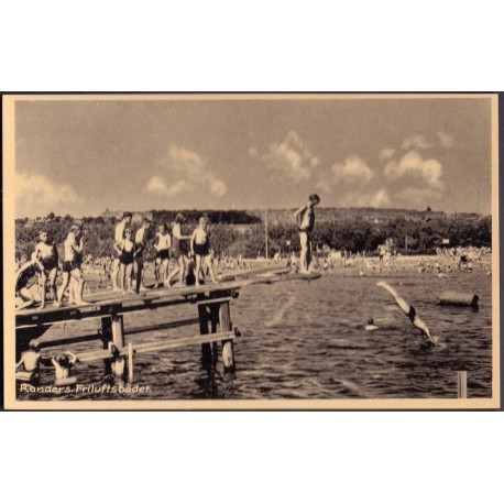 8900. Randers. Friluftbadet, ubrugt (Stenders) 