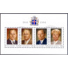 Island. 1994. Islandske præsidenter, i miniark. AFA nr. 798 **   postfrisk st. stemplet FDC