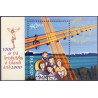 Island. 2000. Kristendommens indførelse, i miniark. AFA nr. 927 **       postfrisk st. stemplet FDC