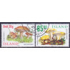 Island. 2002. Vilde svampe III. AFA nr. 985-86 **   postfrisk st. stemplet FDC