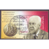 Island. 2002. Nobelpristager Halldor Laxness, i miniark. AFA nr. 988 **   postfrisk st. stemplet FDC