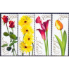 Island. 2005. Blomster. AFA nr 1074-77 **     stemplet FDC