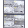 Island. 2005. Gamle fiskerbåde i sammentryk. AFA nr 1080Co-83Cn **   stemplet FDC